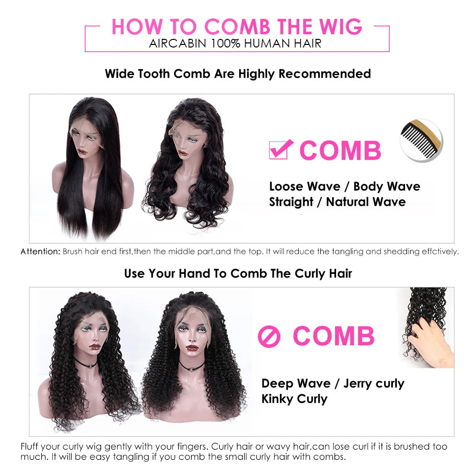 V Part Human Hair Wig Machine Made Deep Wave Wigs No Sew in No Leave Out For Women Who Want to Add Volume & Style to Their Hair