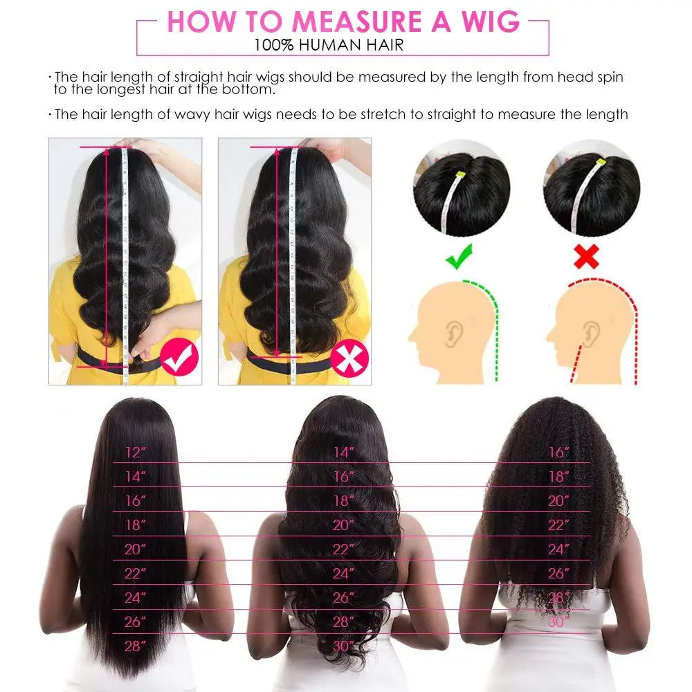 13x4 Real HD Lace Frontal Bob Human Hair Wigs 100%Human Hair Quality 200% Density Pre Plucked Hairline And Baby Hair Around