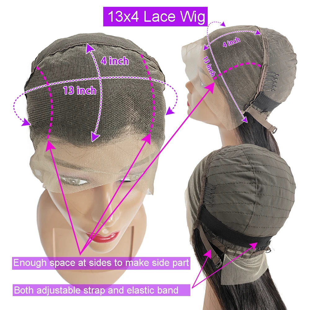 14 16 Inch BoB Wig Human Hair Body Wave 13x4 HD Lace Frontal Wigs Water Wave 4x4 lace Closure Wig Brazilian Remy Raw For Women