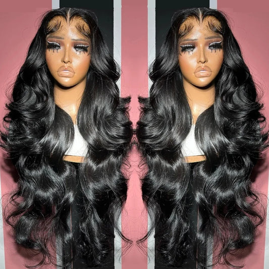 30 40 Inch Body Wave 13x6 Hd Lace Frontal Wig 100% Human Hair Brazilian Pre Plucked Lace For Women 13x4 human hair lace frontal