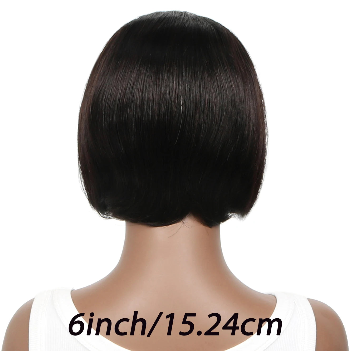 13x4 Transparent Lace Front Wigs Human Hair Straight Hair Short Pixie Cut Human Hair Wigs For Women Pre Plucked Black Color