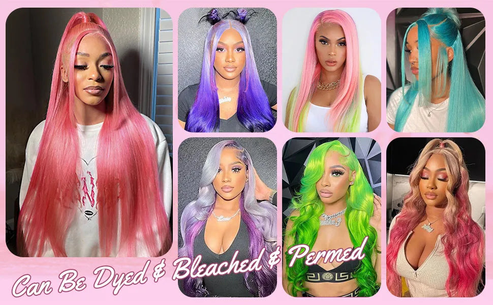 30 40 Inch Straight Blonde 613 Hd Lace Frontal Wig 13x4 Lace Front Colored Wig 13x6 Transparent Human Hair Wigs For Black Women