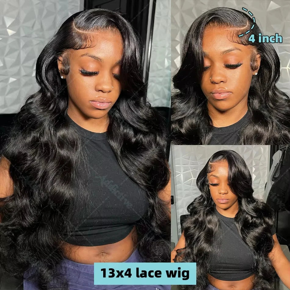 210 Density 13x6 hd lace front human hair wig body wave human hair wigs Brazilian Natural wigs For Black Women Daily Use