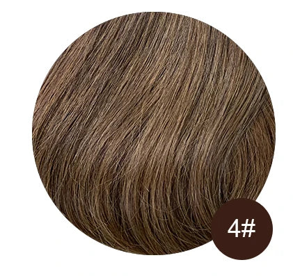 Straight Hair Clip In Human Hair Silk Top Base Topper For Women Toupee Hairpiece Wig 12x13cm Natural Color Top Wig