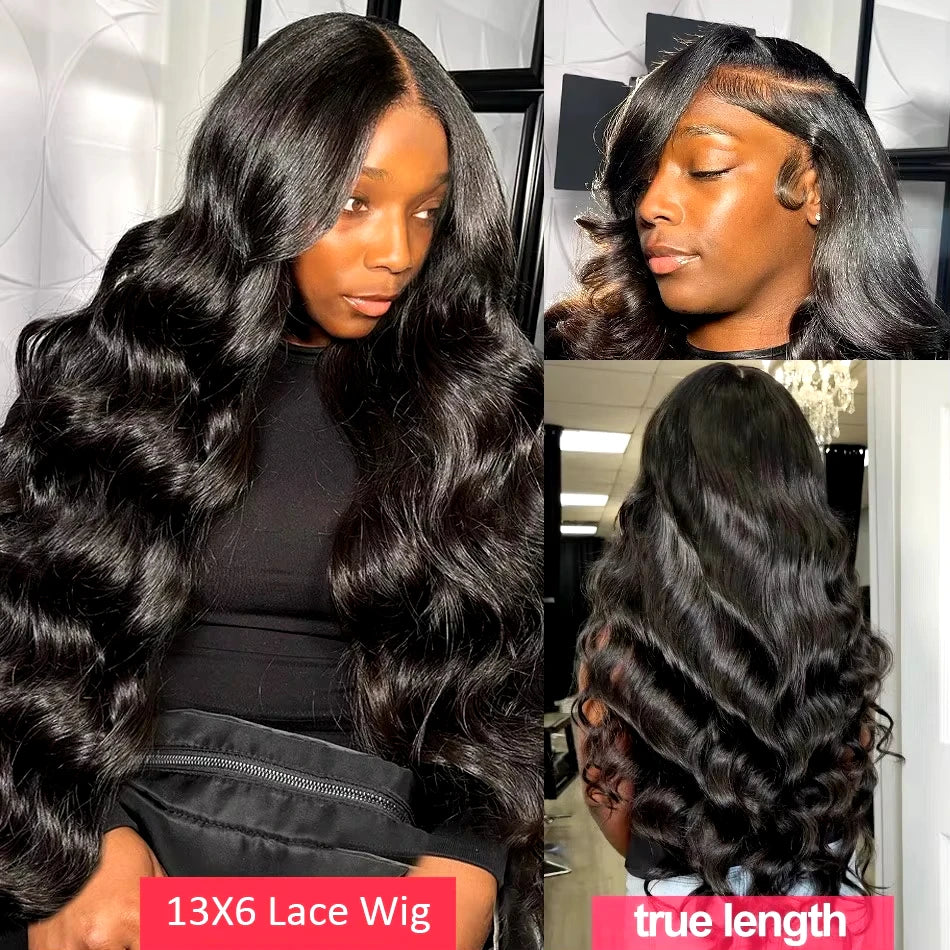 250 Density 40 Inch 13x6 hd lace frontal wig body wave Glueless human hair wigs Brazilian pelucas de cabello 100 humanoFor Women