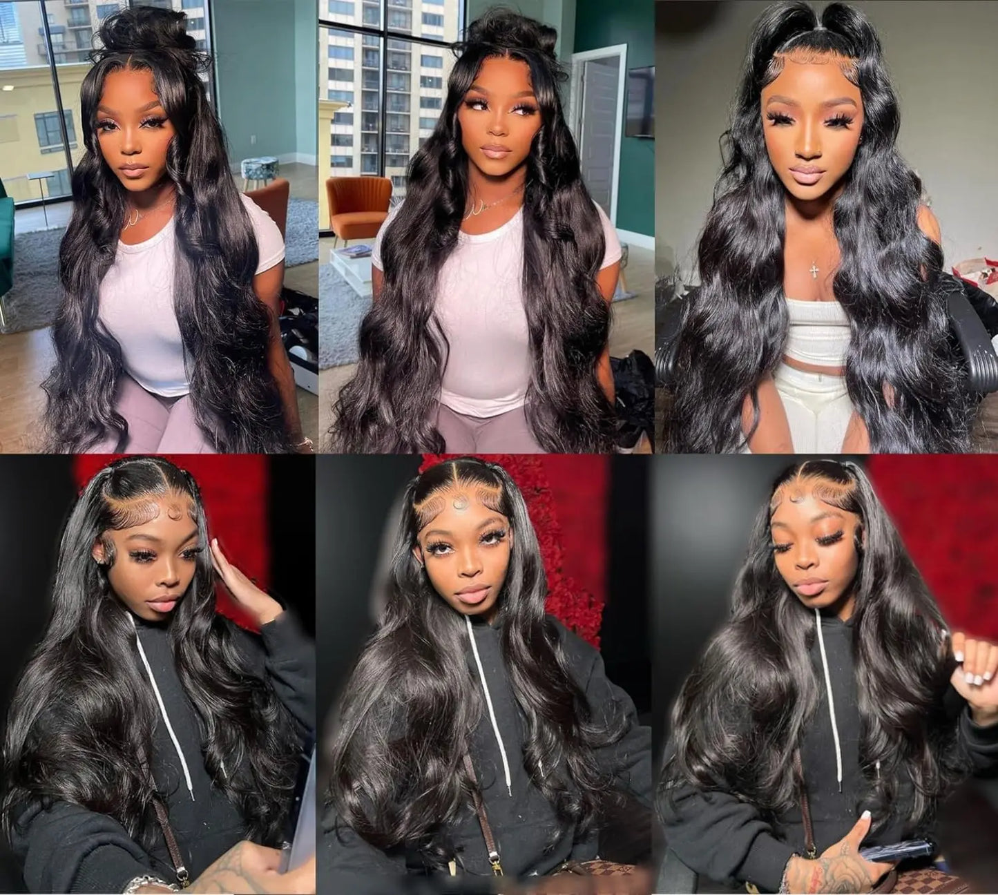 BEST SELLER 28 Inches 13X4 Lace Front Human Hair wigs Body Wave Lace Front Wig HD Transparent Lace Wigs Human Hair Wigs On Sale Clearance