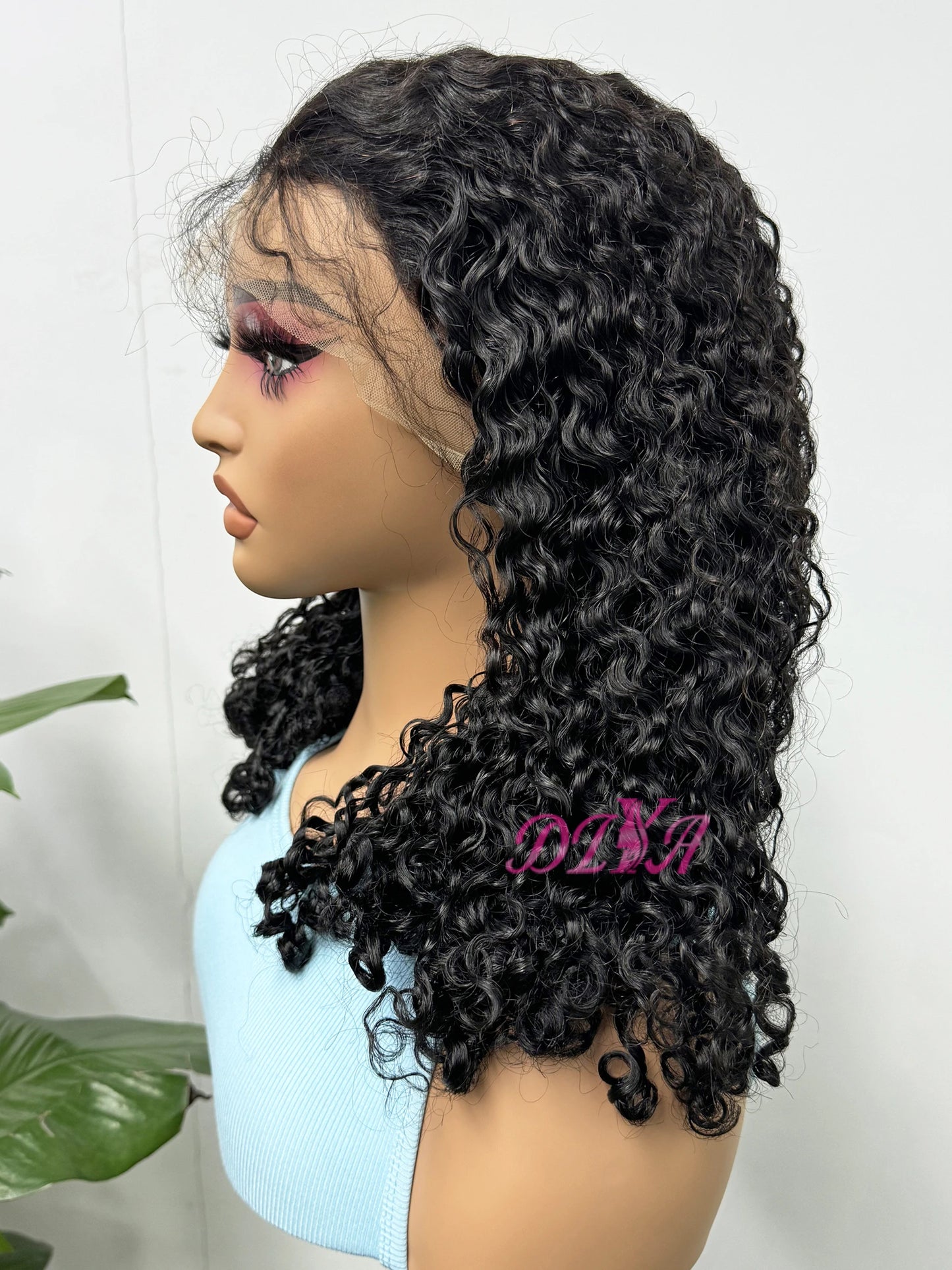 Highlight Piano Color Bob Burmese Curly Remy Human Hair Wig for Women 13x4 Lace Front 250% Density Double Drawn Human Hair Wig