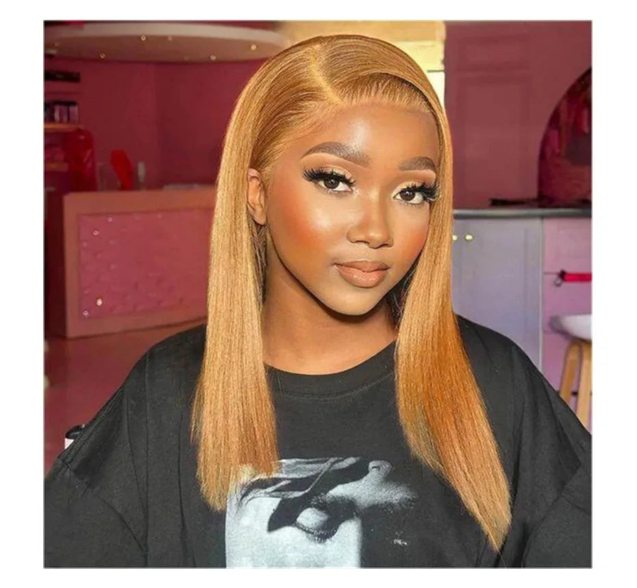 Varlea 34 Inch Honey Blonde Wig Human Hair Straight Hd Lace Frontal Wig 13x6 13x4 Lace Frontal Blonde Wig For Women Brazilian