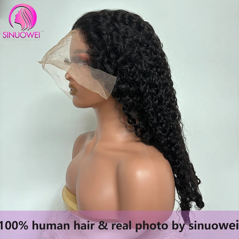 13x4 Transparent Lace Frontal Wigs Vietnamese Water Curly 13x6 Lace Frontal Wig Full Lace Human Hair Wigs