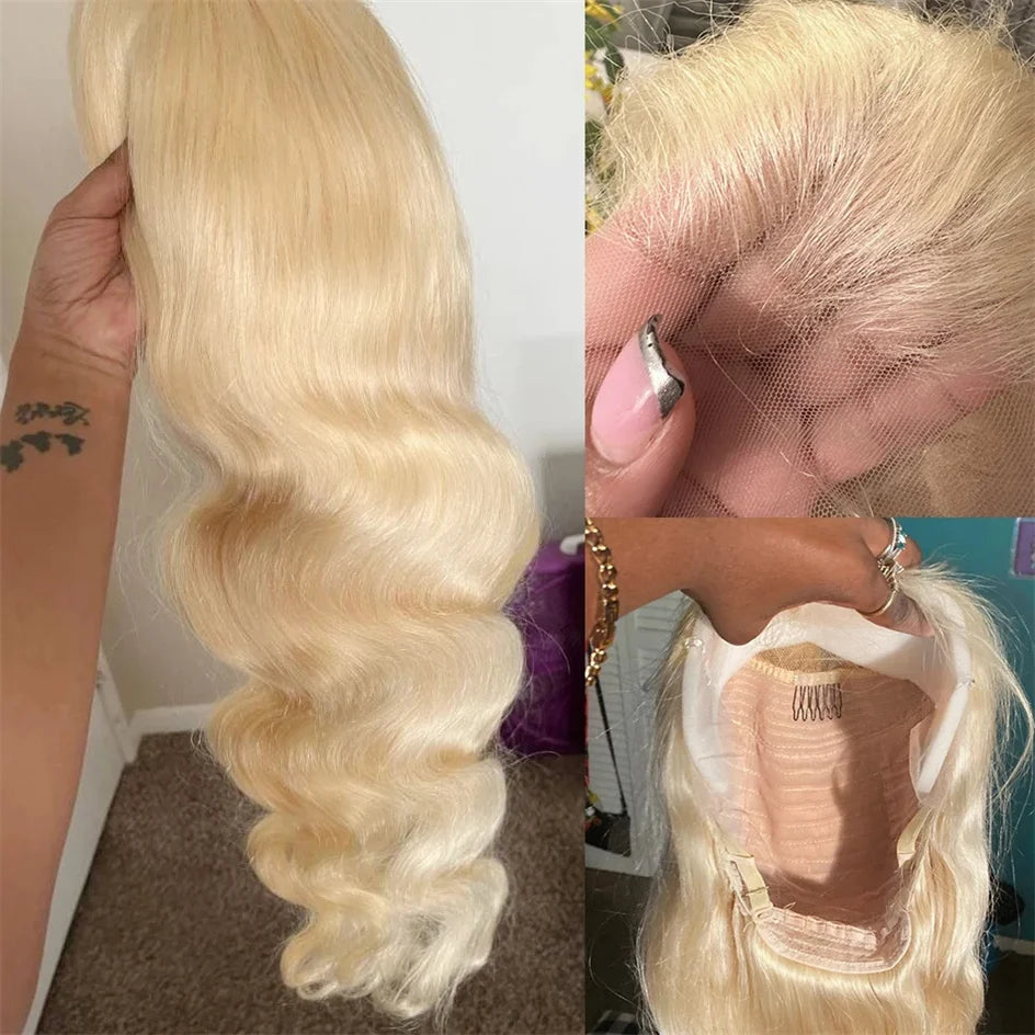 BEST SELLER 613 Blonde Hd Lace Wig 13x6 Human Hair 30 38 inch Body Wave Human Hair Lace Frontal Wigs For Woman Choice 13x4 Frontal Wig