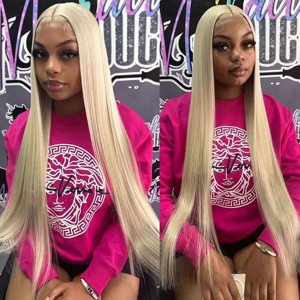 30 40 Inch Straight Blonde 613 Hd Lace Frontal Wig 13x4 Lace Front Colored Wig 13x6 Transparent Human Hair Wigs For Black Women