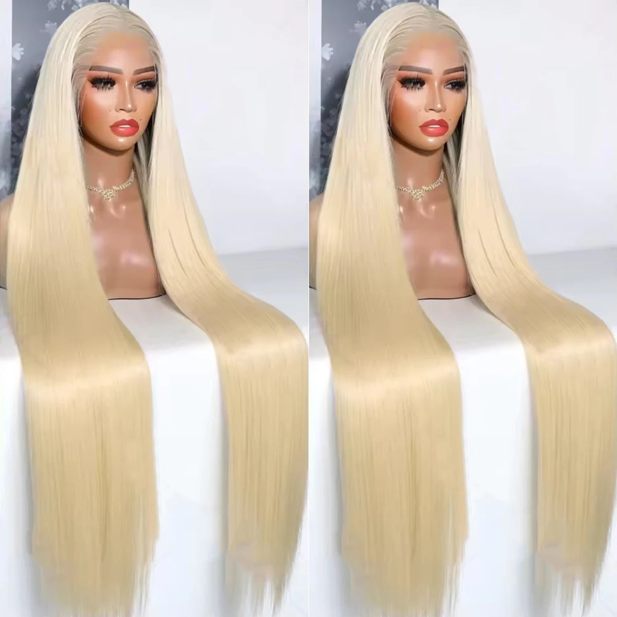 40 Inch 250 Density 613 Blonde Lace Front Wig Human Hair 13X6 Hd Lace Frontal Wig Straight Lace Front Wigs Human Hair For Women