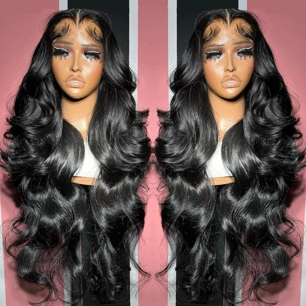 30 40 Inch Body Wave 13x6 Hd Lace Frontal Wig 100% Human Hair Brazilian Pre Plucked Lace For Women 13x4 human hair lace frontal