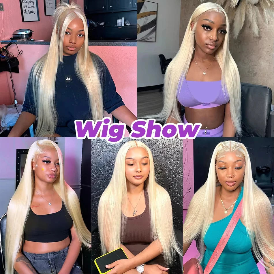 40 Inch 250 Density 613 Blonde Lace Front Wig Human Hair 13X6 Hd Lace Frontal Wig Straight Lace Front Wigs Human Hair For Women