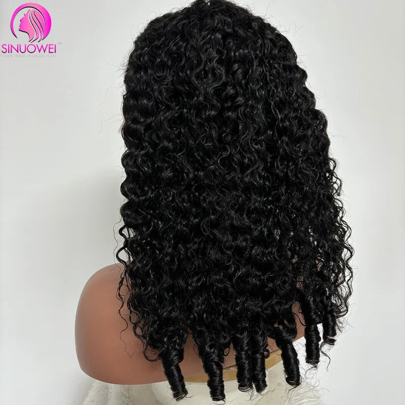 13x4 Transparent Lace Frontal Wigs Vietnamese Water Curly 13x6 Lace Frontal Wig Full Lace Human Hair Wigs