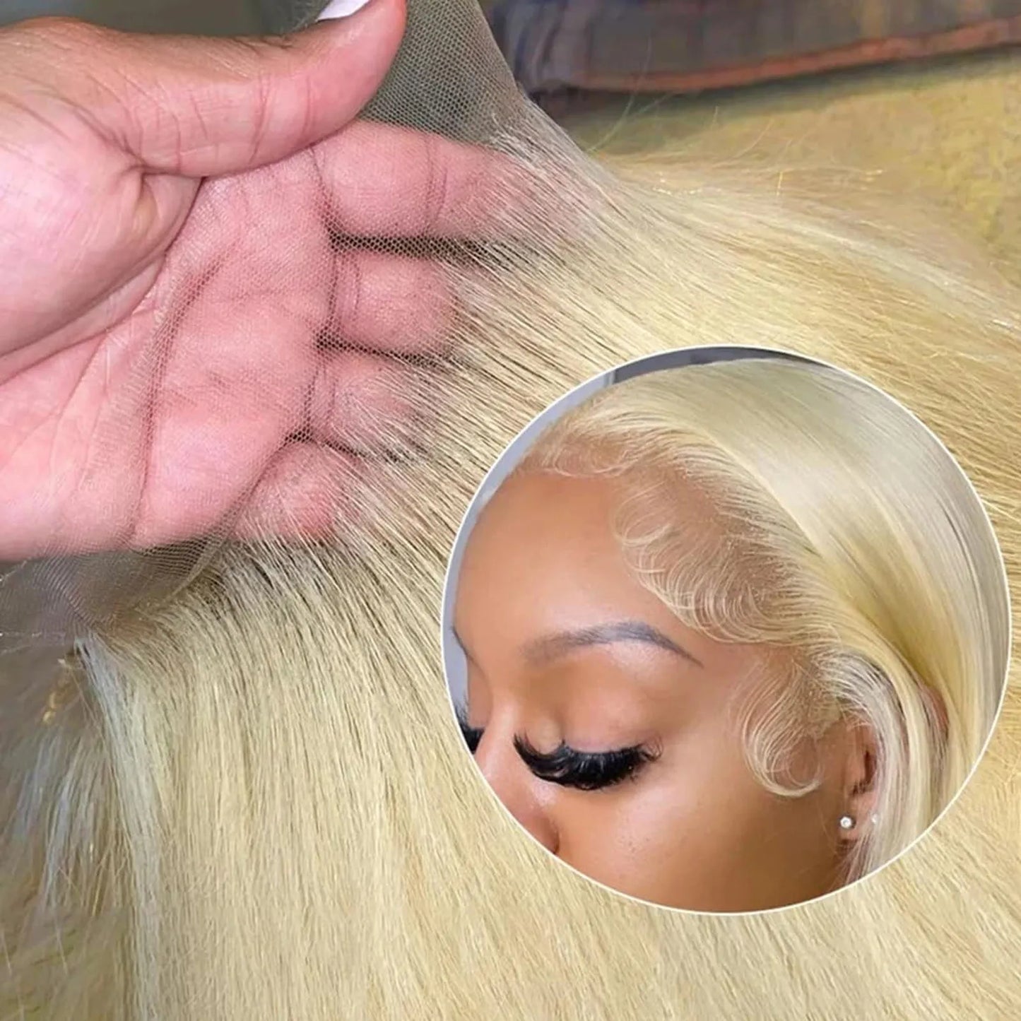 30 40 Inch Straight Blonde 613 Hd Lace Frontal Wig 13x4 Lace Front Colored Wig 13x6 Transparent Human Hair Wigs For Black Women