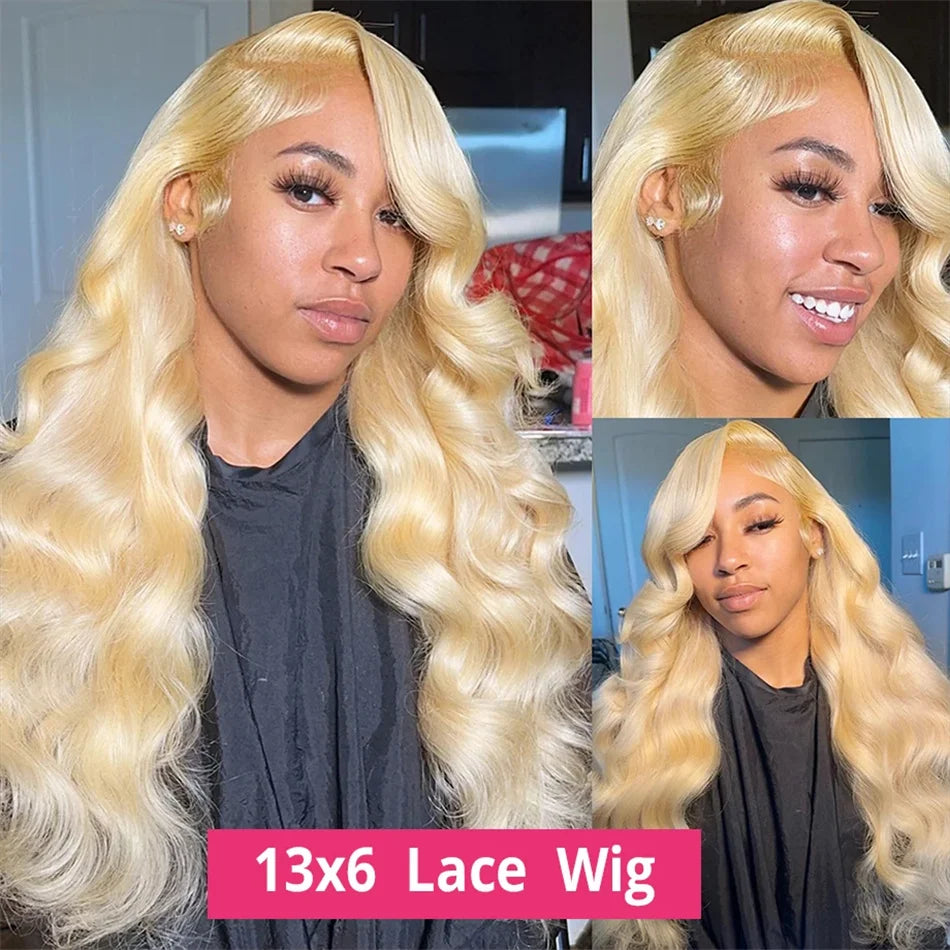 BEST SELLER 613 Blonde Hd Lace Wig 13x6 Human Hair 30 38 inch Body Wave Human Hair Lace Frontal Wigs For Woman Choice 13x4 Frontal Wig