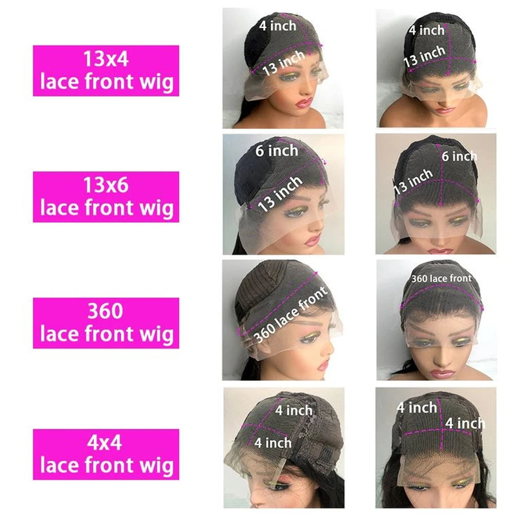 30 Inch 13x6 Lace Front Wigs Human Hair Straight HD Lace Front Wigs Human Hair Straight Glueless Wigs Pre cut for Black Women