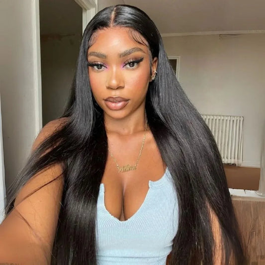 Transpar lace frontal wigs 13x4 Straight hd full lace wig 13x6 human hair choice 40 inch long for women brazilian wigs on sale