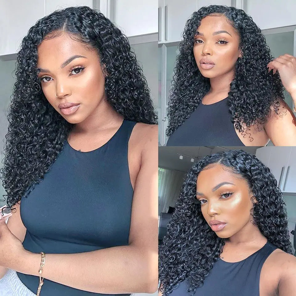 Hd 13x6 Lace Wig Human Hair Curly Wig For Women 40 Inch Brazilian Pre Plucked 13x4 Deep Wave Water Wave Lace Frontal Wigs